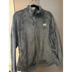 The North Face women’s size xxl green super soft fleece jacket coat